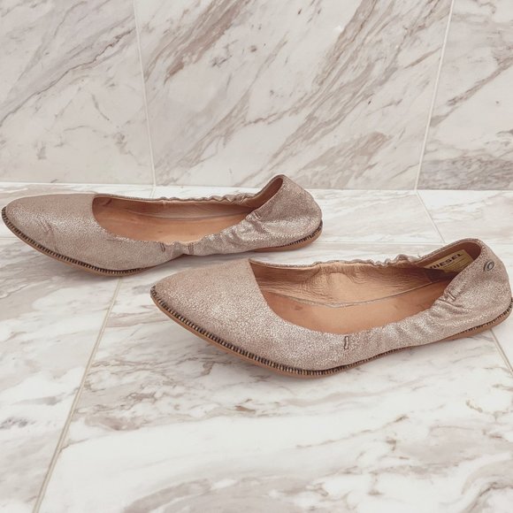 Diesel Rose Gold Flat shoe - Picture 3 of 3